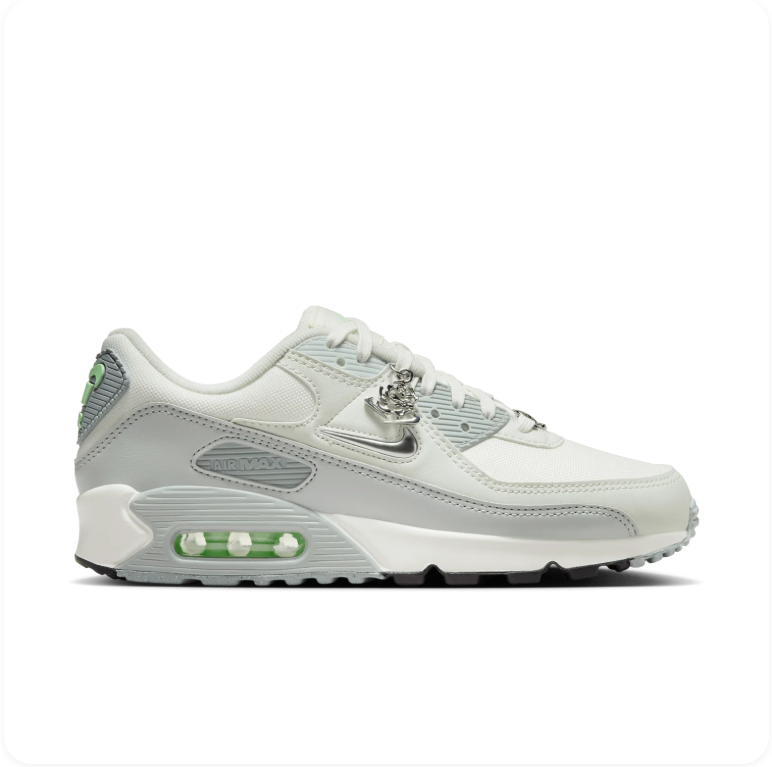 Nike Air Max 90 SE – Summit White/Photon Dust/Lucky Green