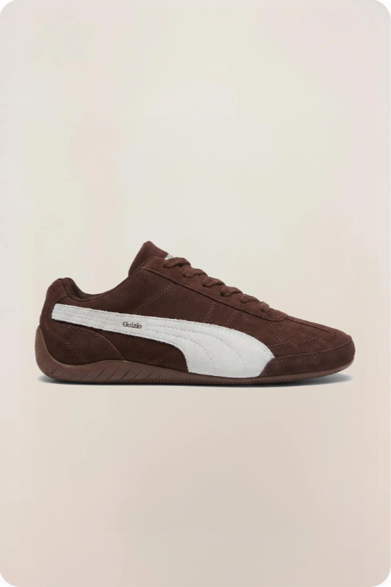 Puma x Guizio Speedcat – Dark Chocolate/White