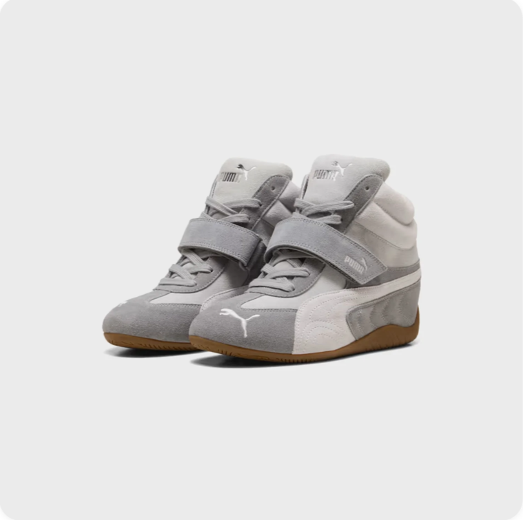 Puma Speedcat Hi – Grey/White/Gum