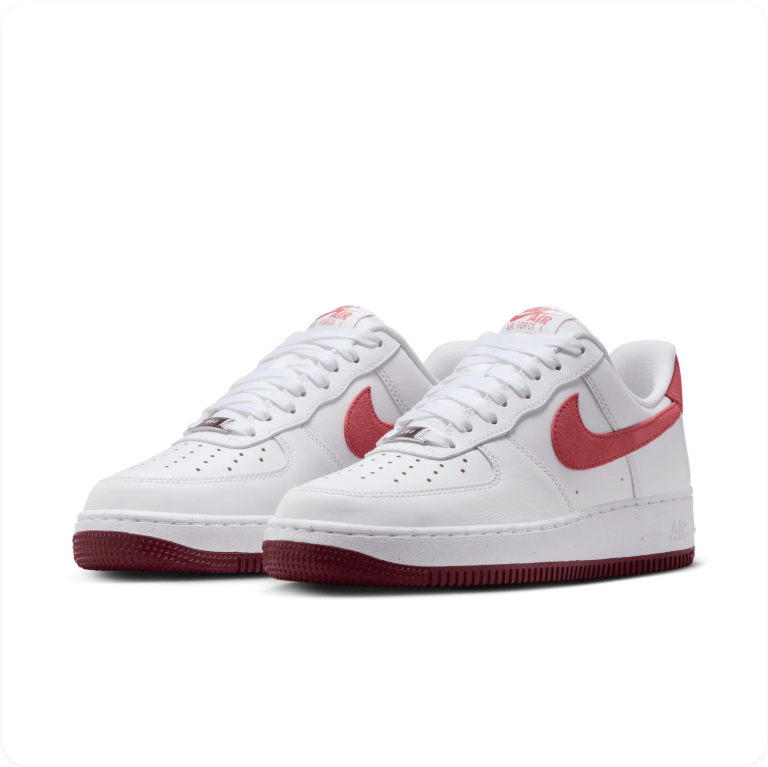 Nike Air Force 1 '07 – White/Team Red