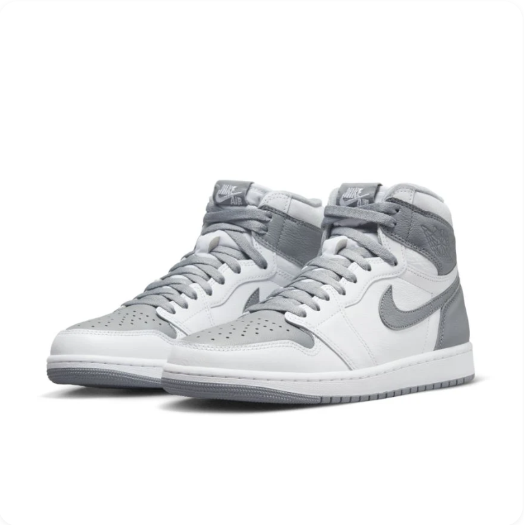Air Jordan 1 Retro High OG – White/Stealth Grey