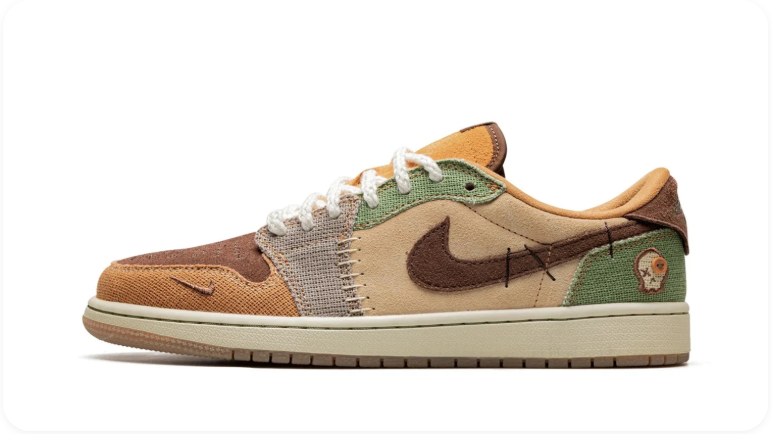 Air Jordan 1 Low OG – Twine/Archaeo Brown/Alligator