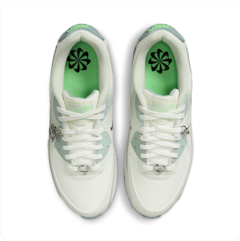 Nike Air Max 90 SE – Summit White/Photon Dust/Lucky Green