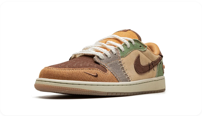 Air Jordan 1 Low OG – Twine/Archaeo Brown/Alligator