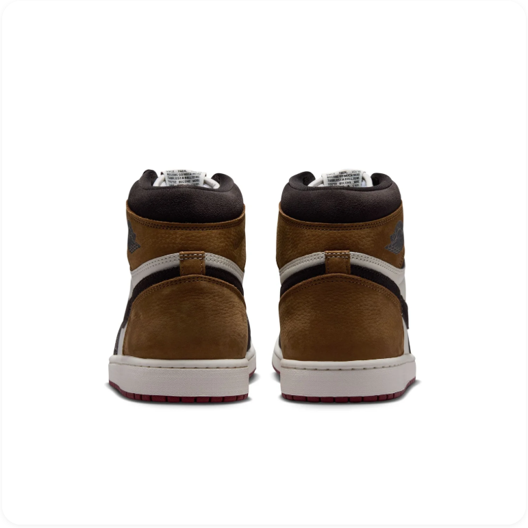 Air Jordan 1 Retro High OG – Dark Mocha/White/Wheat/Team Red