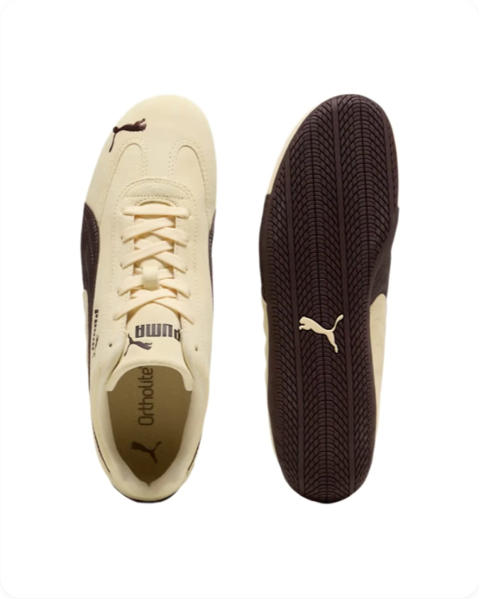 Puma Speedcat OG – Warm White/Dark Chocolate