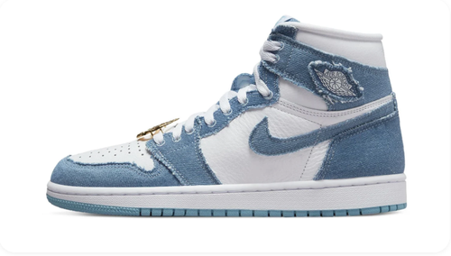 Air Jordan 1 Retro High OG – Denim/White/Gold