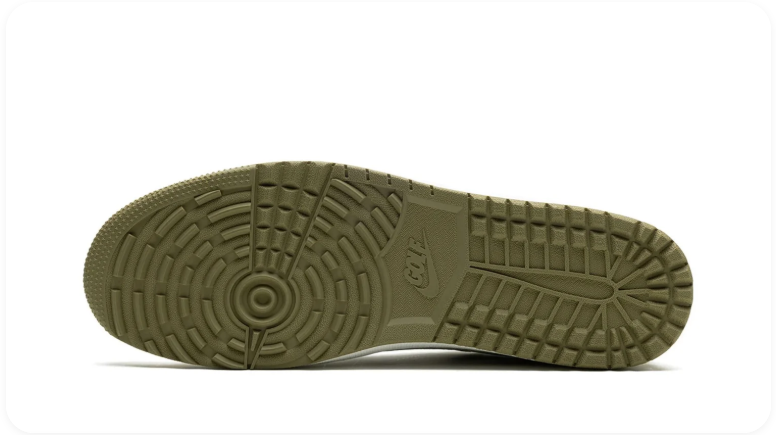 Air Jordan 1 Low Golf – Neutral Olive/White/Black/Volt