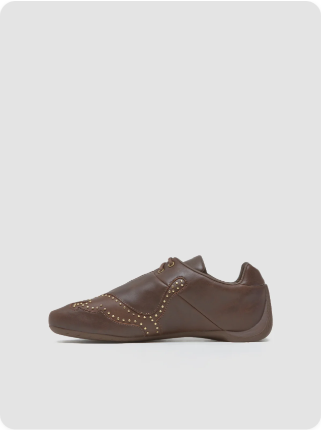 Puma Speedcat – Chocolate Brown/Gold Stud