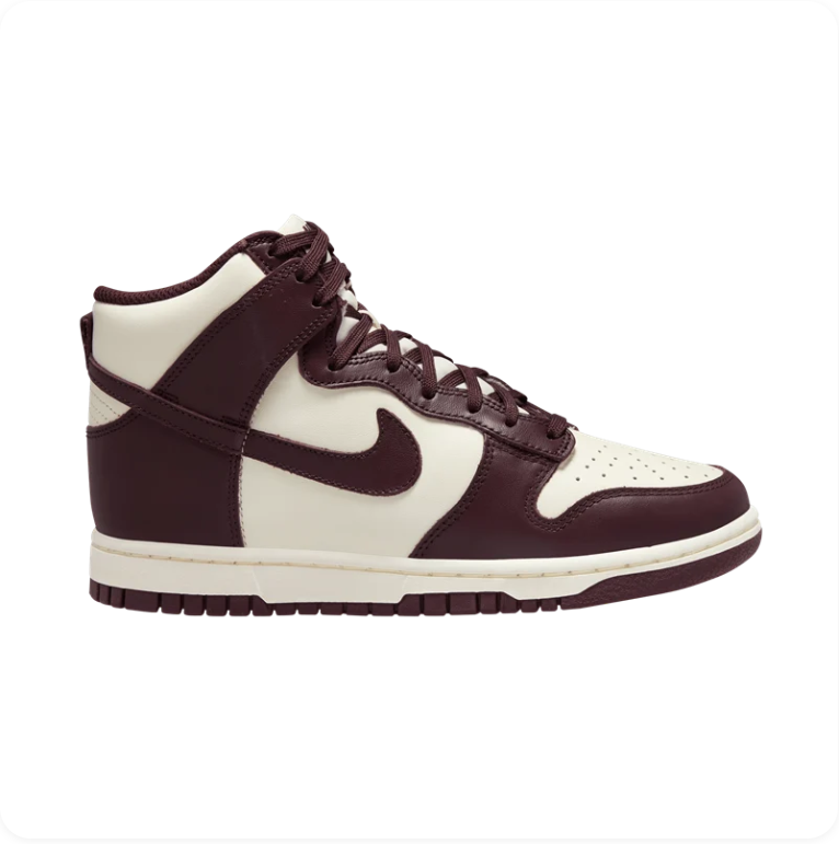 Nike Dunk High – Sail/Dark Raisin