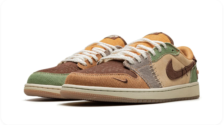 Air Jordan 1 Low OG – Twine/Archaeo Brown/Alligator