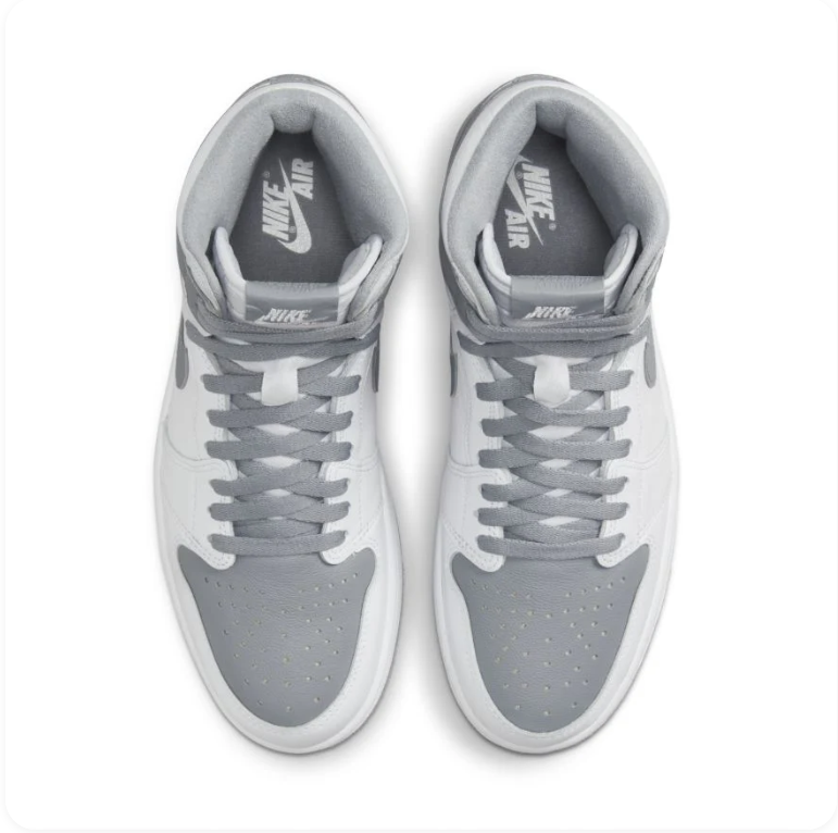 Air Jordan 1 Retro High OG – White/Stealth Grey