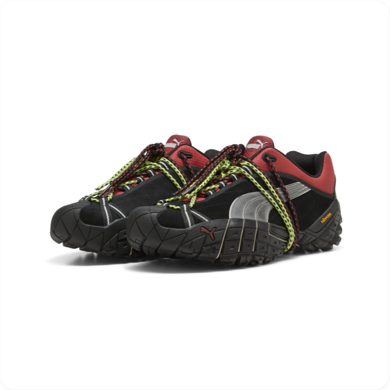 Puma x Vibram Fast-Trac Nitro – Black/Red/Lime