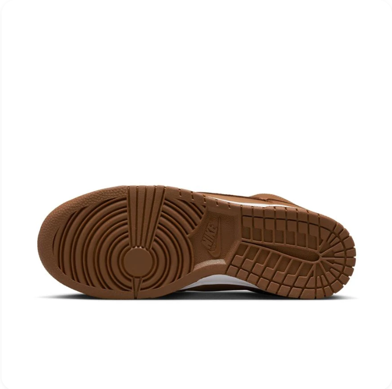 Nike Dunk High – Pecan/White (Premium Leather)
