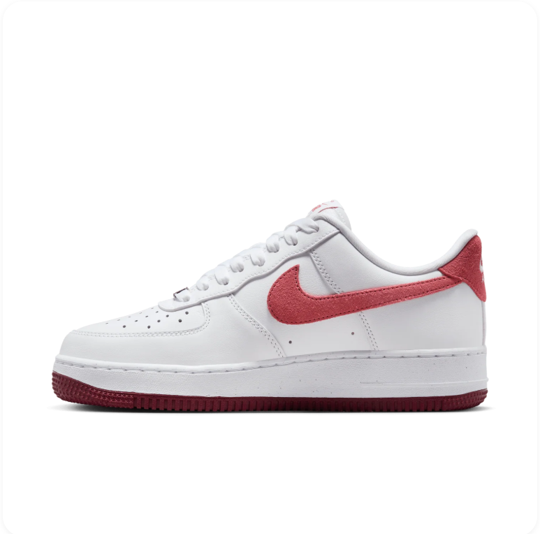 Nike Air Force 1 '07 – White/Team Red