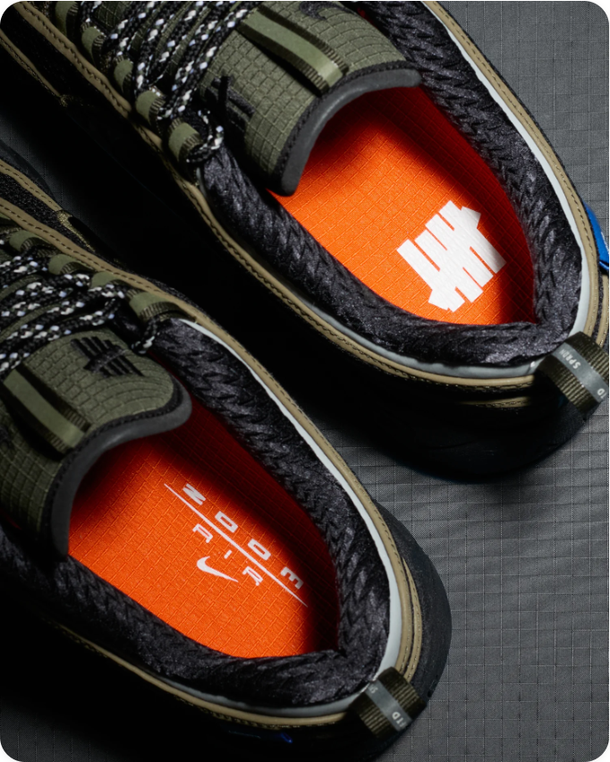 Nike Air Zoom Spiridon Ultra GTX – Black/Olive/Orange