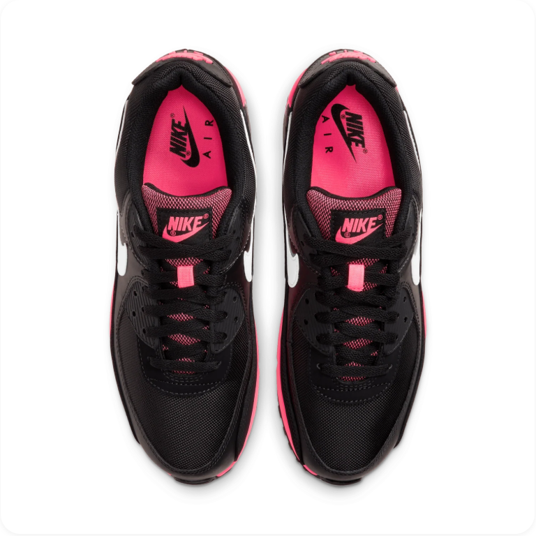 Nike Air Max 90 – Black/Racer Pink