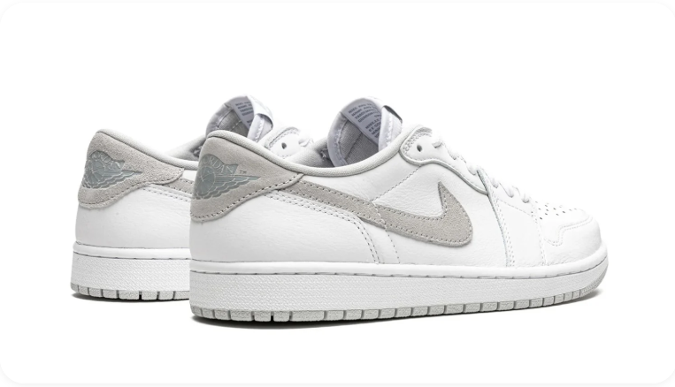 Air Jordan 1 Low OG – White/Neutral Grey