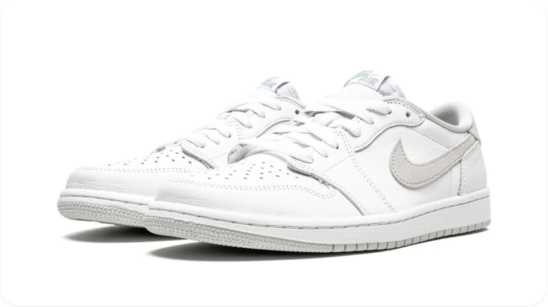 Air Jordan 1 Low OG – White/Neutral Grey