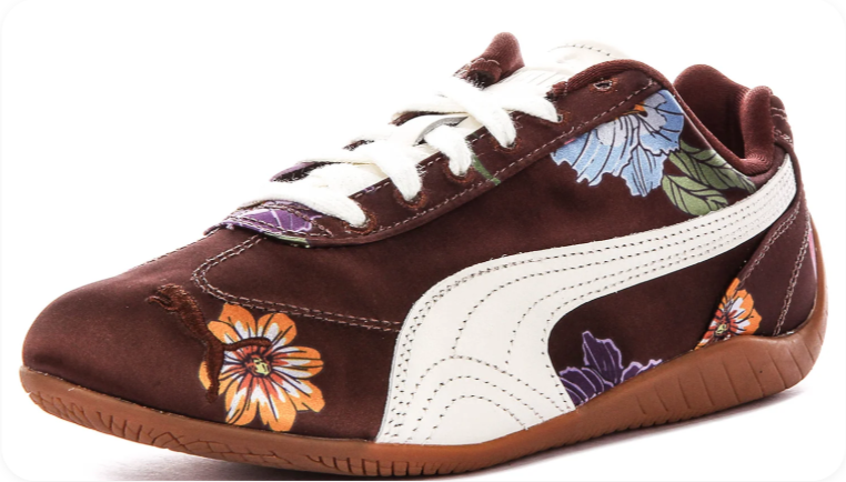 Puma Speedcat OG – Dark Mahogany/Floral Print/Gum