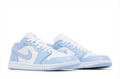 Air Jordan 1 Low – Ice Blue/White/Aluminum