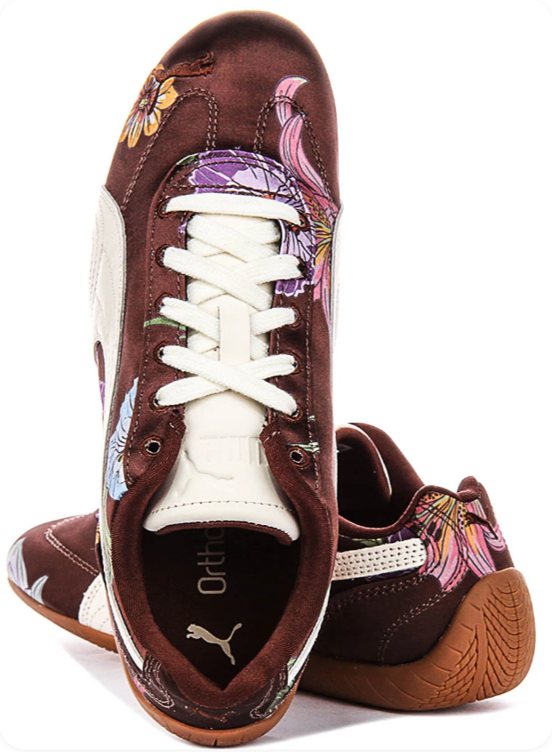 Puma Speedcat OG – Dark Mahogany/Floral Print/Gum