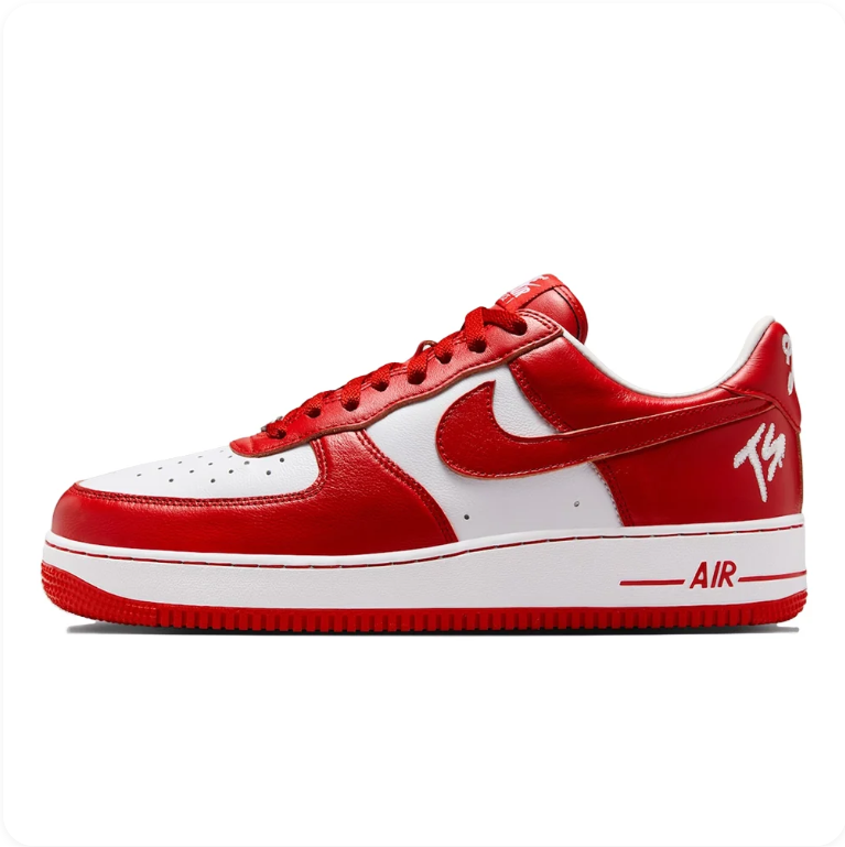 Nike Air Force 1 '07 Low x Travis Scott – Sail/University Red