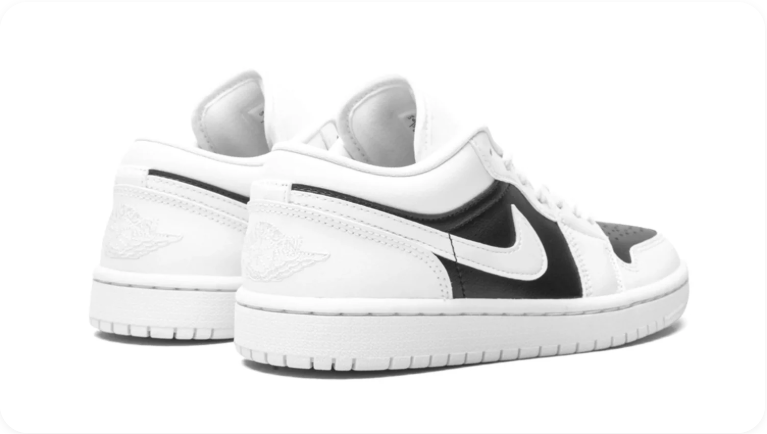 Air Jordan 1 Low – White/Black/Shadow Grey