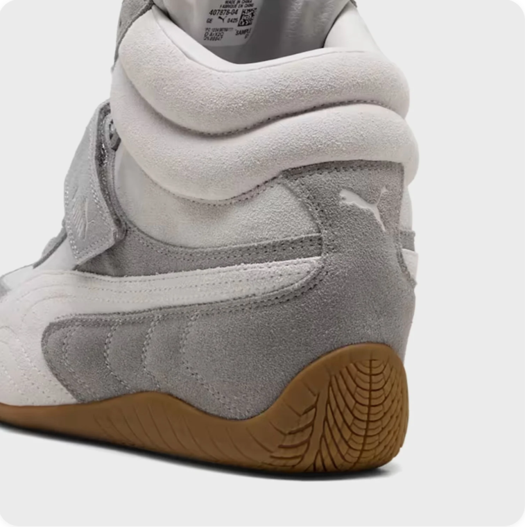 Puma Speedcat Hi – Grey/White/Gum