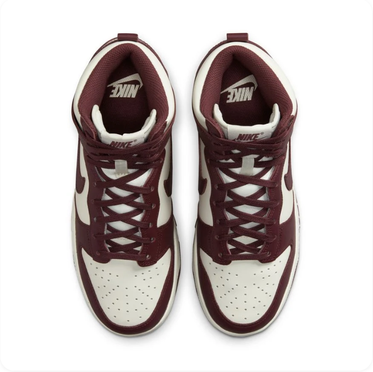 Nike Dunk High – Sail/Dark Raisin