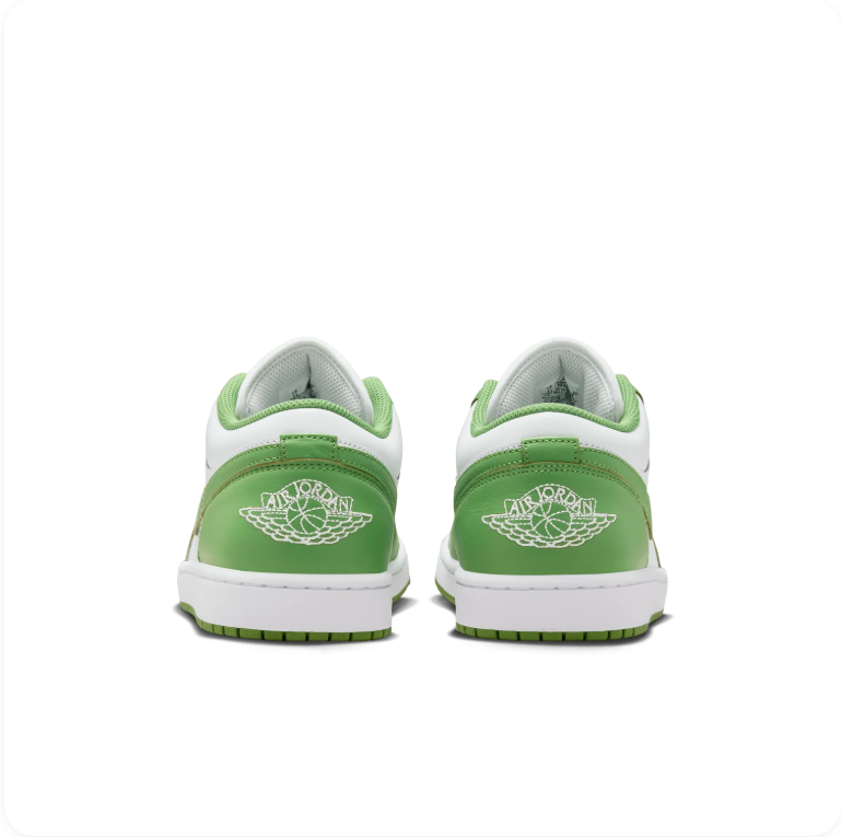 Air Jordan 1 Low – White/Chlorophyll