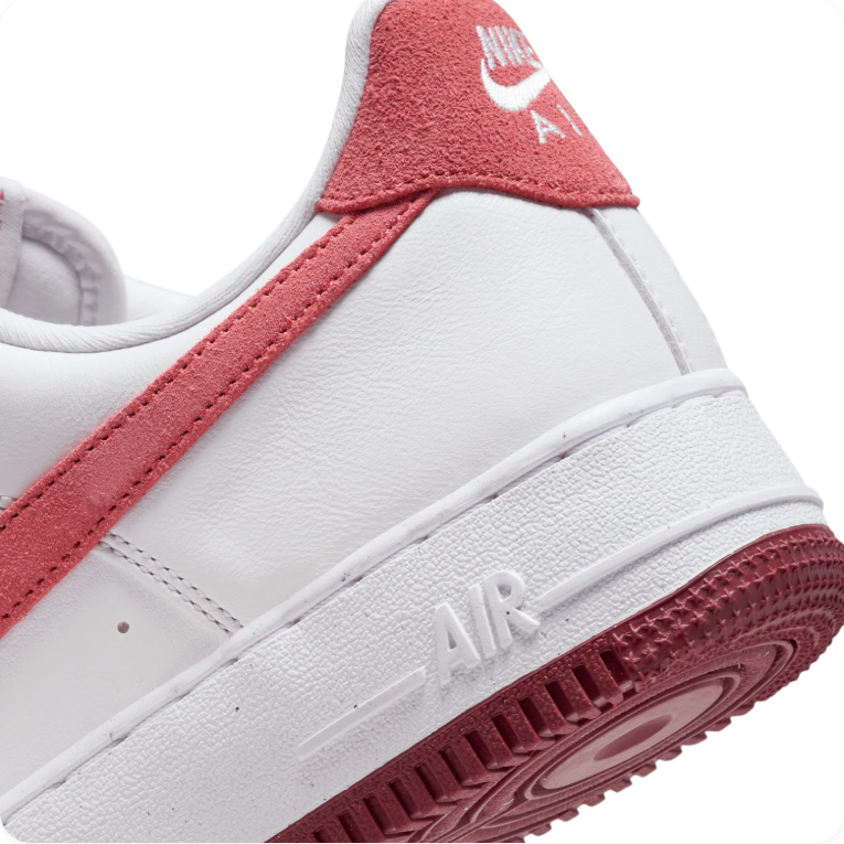 Nike Air Force 1 '07 – White/Team Red