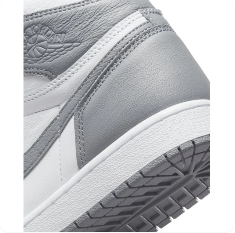 Air Jordan 1 Retro High OG – White/Stealth Grey