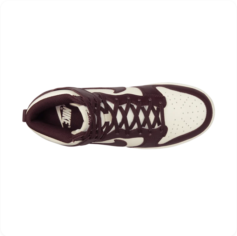 Nike Dunk High – Sail/Dark Raisin