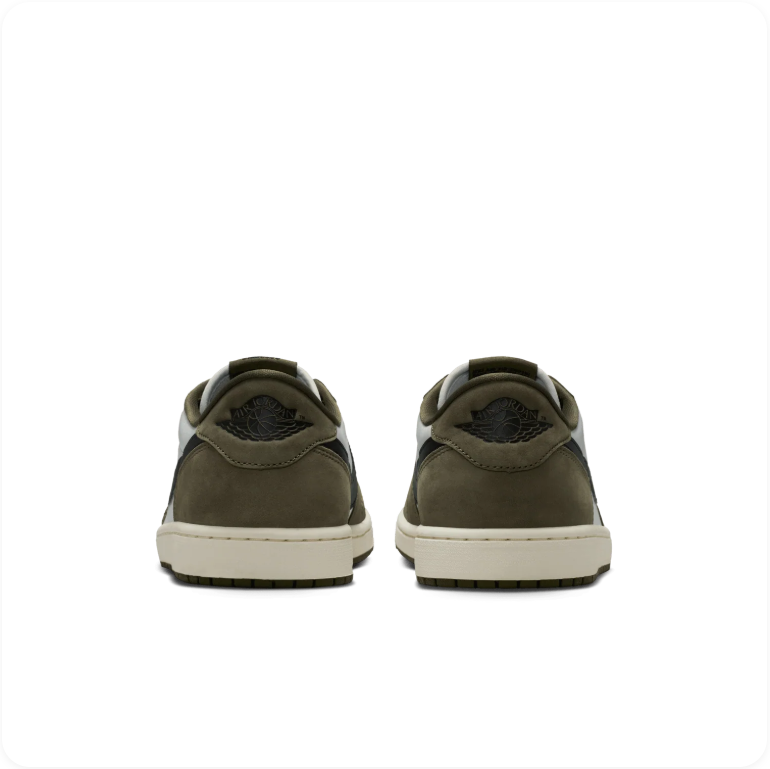 Air Jordan 1 Retro Low OG – Medium Olive/Black/Sail