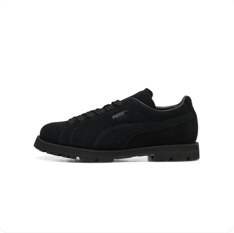 Puma Roma Lug Suede – Triple Black