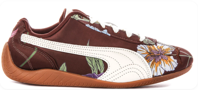 Puma Speedcat OG – Dark Mahogany/Floral Print/Gum