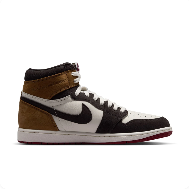 Air Jordan 1 Retro High OG – Dark Mocha/White/Wheat/Team Red