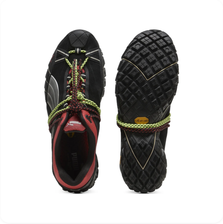 Puma x Vibram Fast-Trac Nitro – Black/Red/Lime