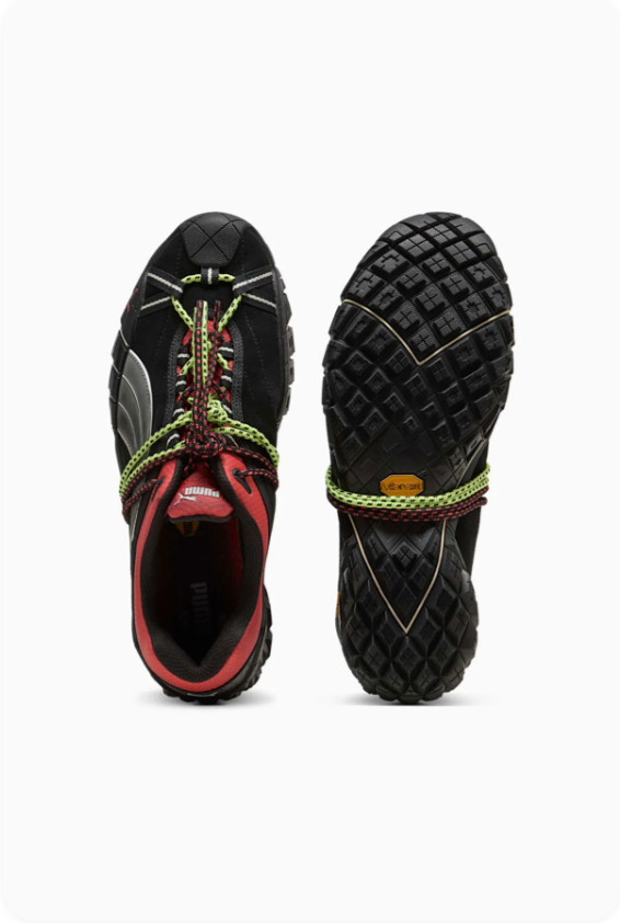 Puma x Vibram Fast-Trac Nitro 2 – Black/Red/Lime