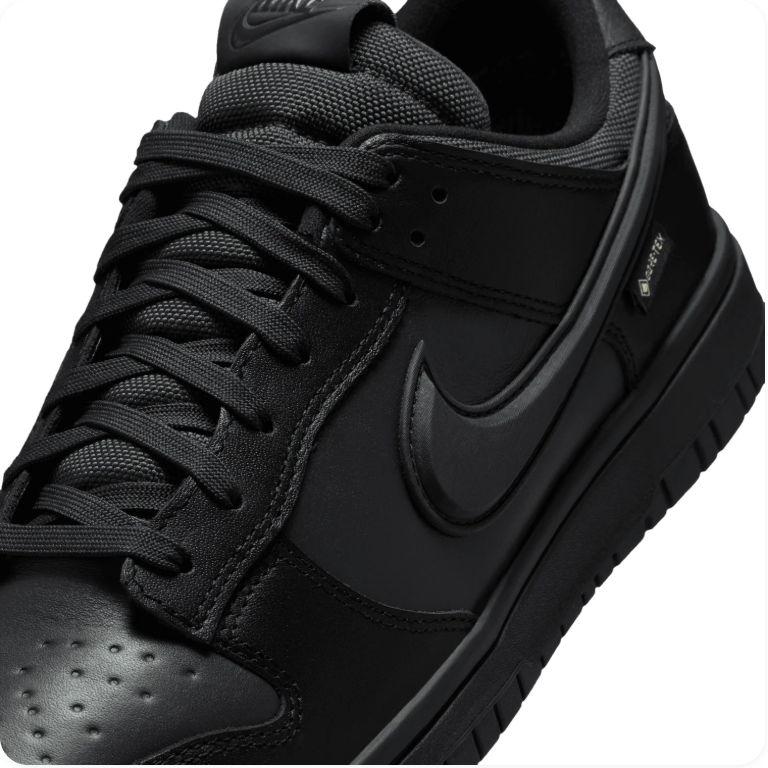 Nike Dunk Low GTX – Triple Black (Gore-Tex)