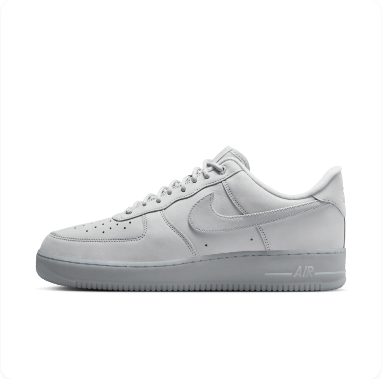 Nike Air Force 1 '07 – White/Wolf Grey (Icy Sole)