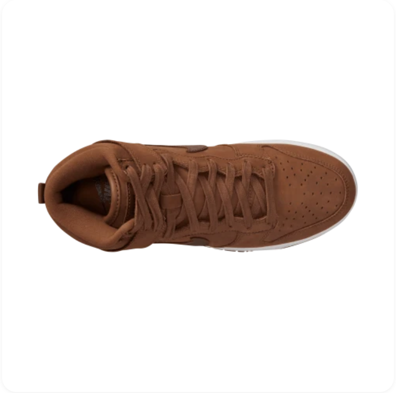 Nike Dunk High – Pecan/White (Premium Leather)