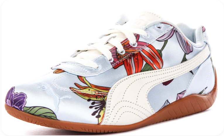 Puma Speedcat OG – Ice Blue/Tropical Floral Print/Gum