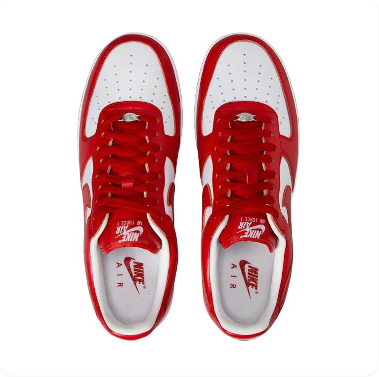 Nike Air Force 1 '07 Low x Travis Scott – Sail/University Red