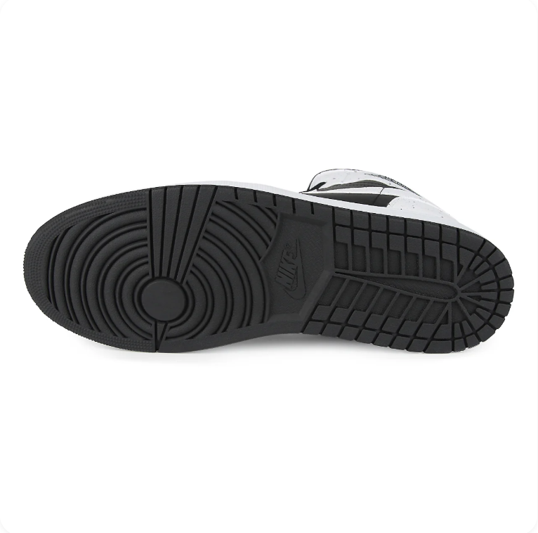Air Jordan 1 Mid – Black/White Speckle