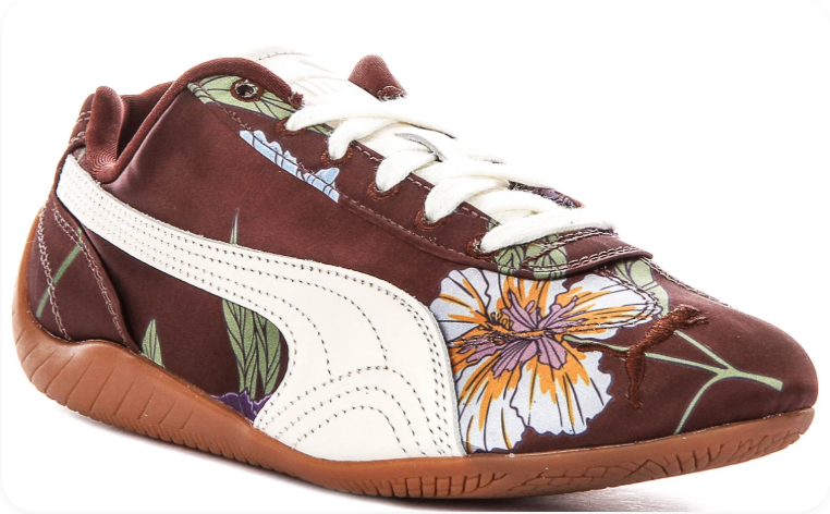 Puma Speedcat OG – Dark Mahogany/Floral Print/Gum