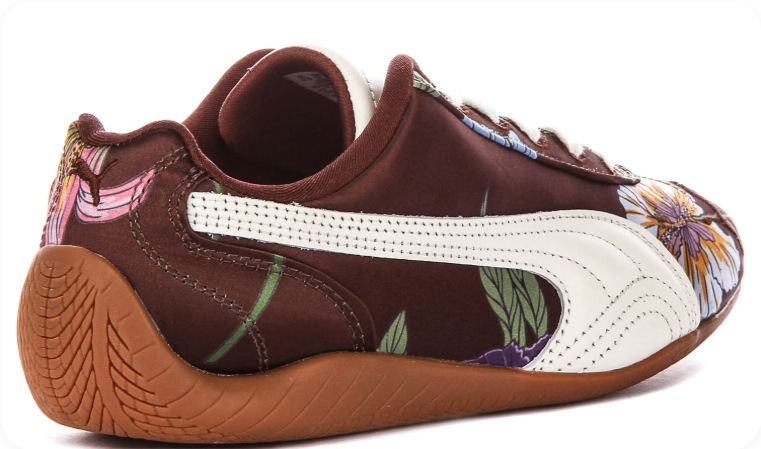 Puma Speedcat OG – Dark Mahogany/Floral Print/Gum