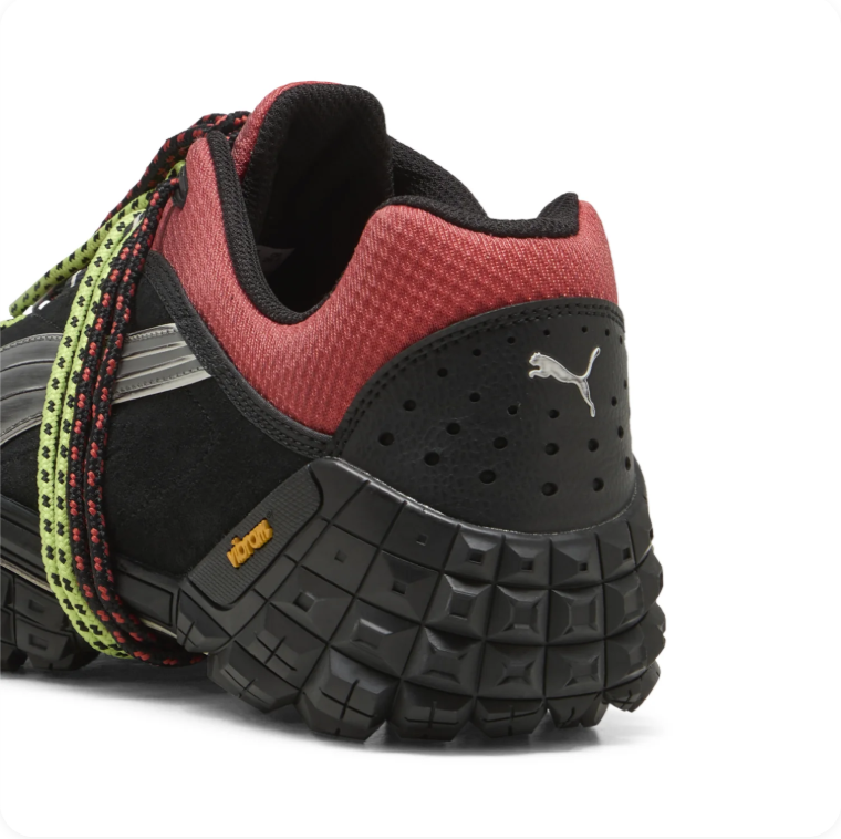 Puma x Vibram Fast-Trac Nitro – Black/Red/Lime