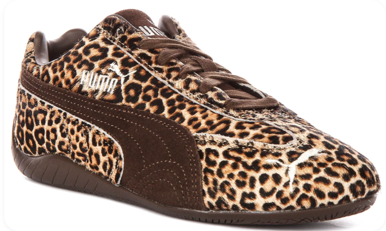 Puma Speedcat OG – Leopard Print/Dark Chocolate